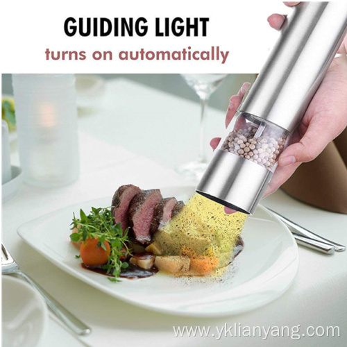 electric stainless steel spice grinder